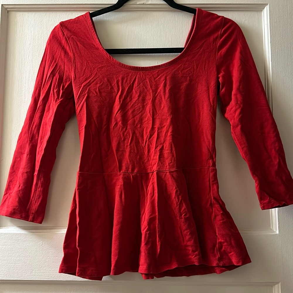 Express woman top red size s